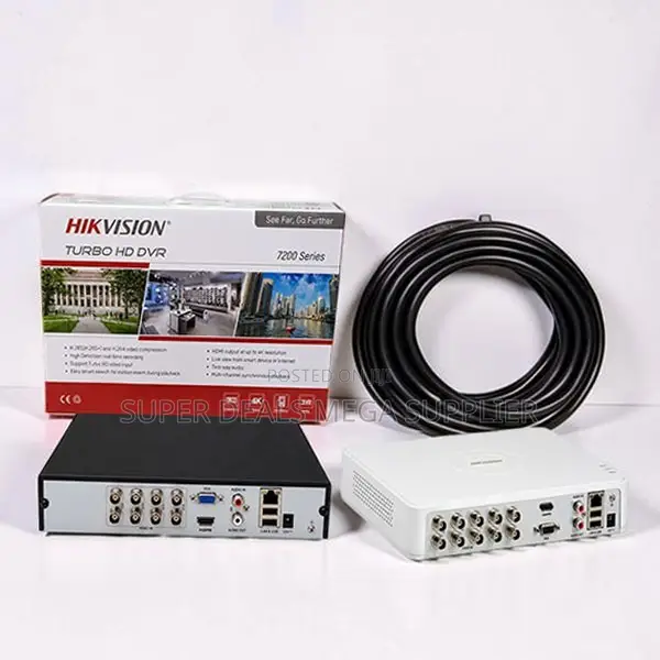High Performance Hikvision 4 Channel, 8 Channel Upto 1080P DVR Machine