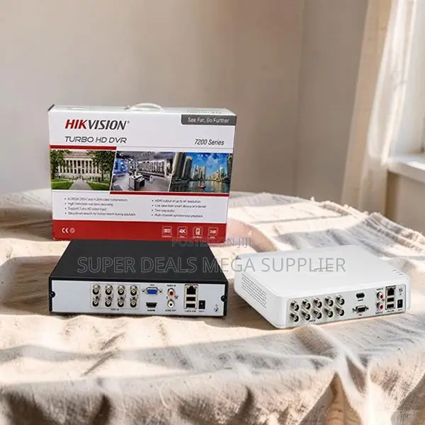 Compact Design Hikvision 4 Channel, 8 Channel Upto 1080P DVR Machine
