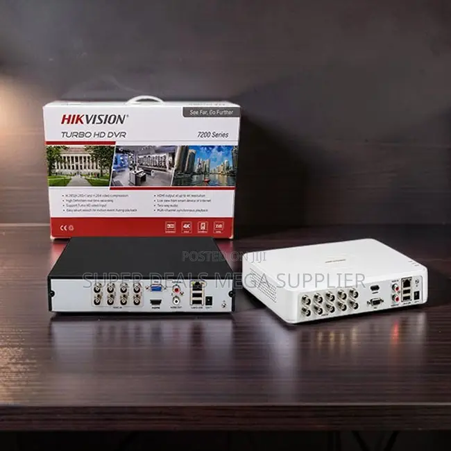 HDMI and VGA Output Hikvision 4 , 8 Channel Upto 1080P DVR Machine