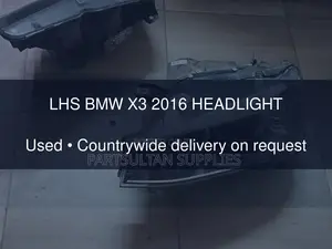LHS BMW X3 2016 Headlight