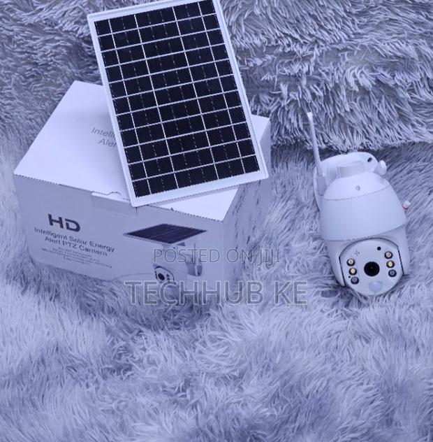 S10-4g UBox Mini Solar PTZ Camera 3MP HD HD Metallic