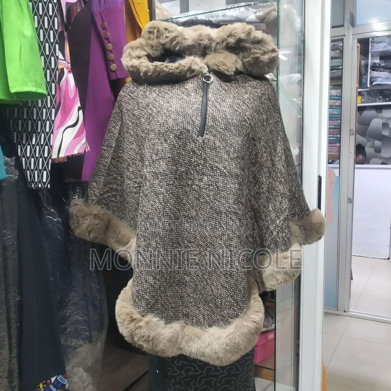 Nara Hooded Poncho