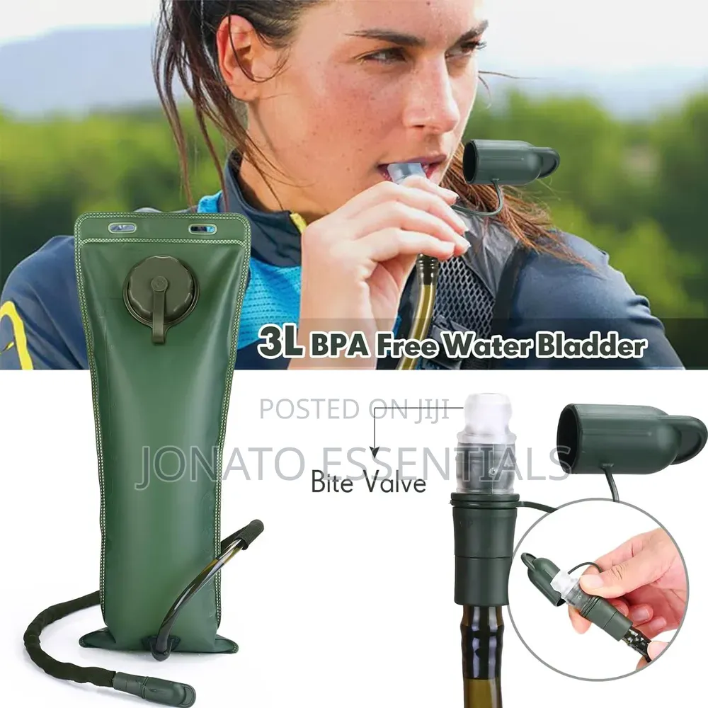3L Hydration Bladder Water Reservoir Bag for Hiking and Cycling
