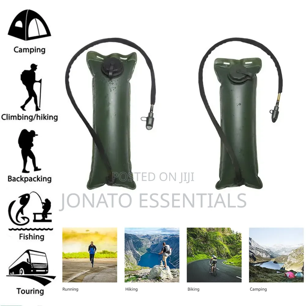 3L Hydration Bladder Water Reservoir Bag for Hiking and Cycling