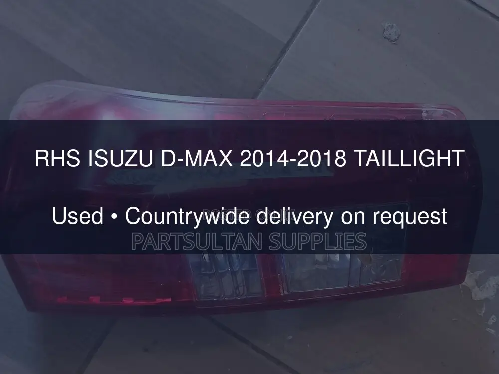 RHS Isuzu D-Max 2014-2018 Taillight