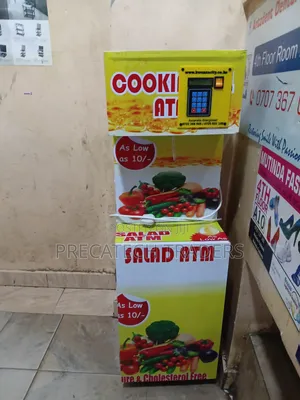 Cooking Oil ATM Salad ATM Dispensing Machine