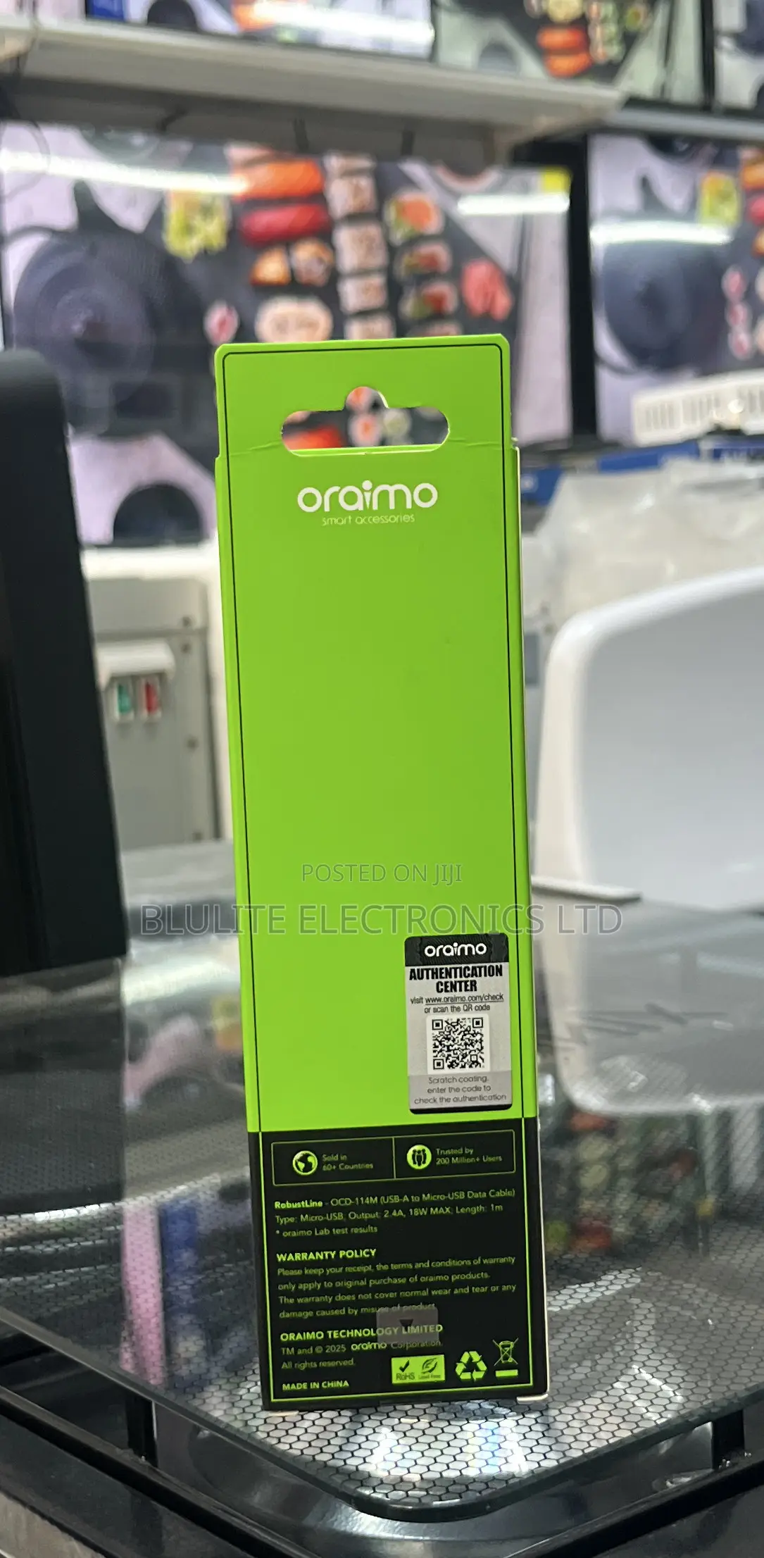 Oraimo Cable