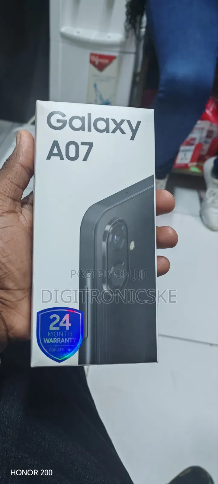 New Samsung Galaxy A07 4G 64 GB Black