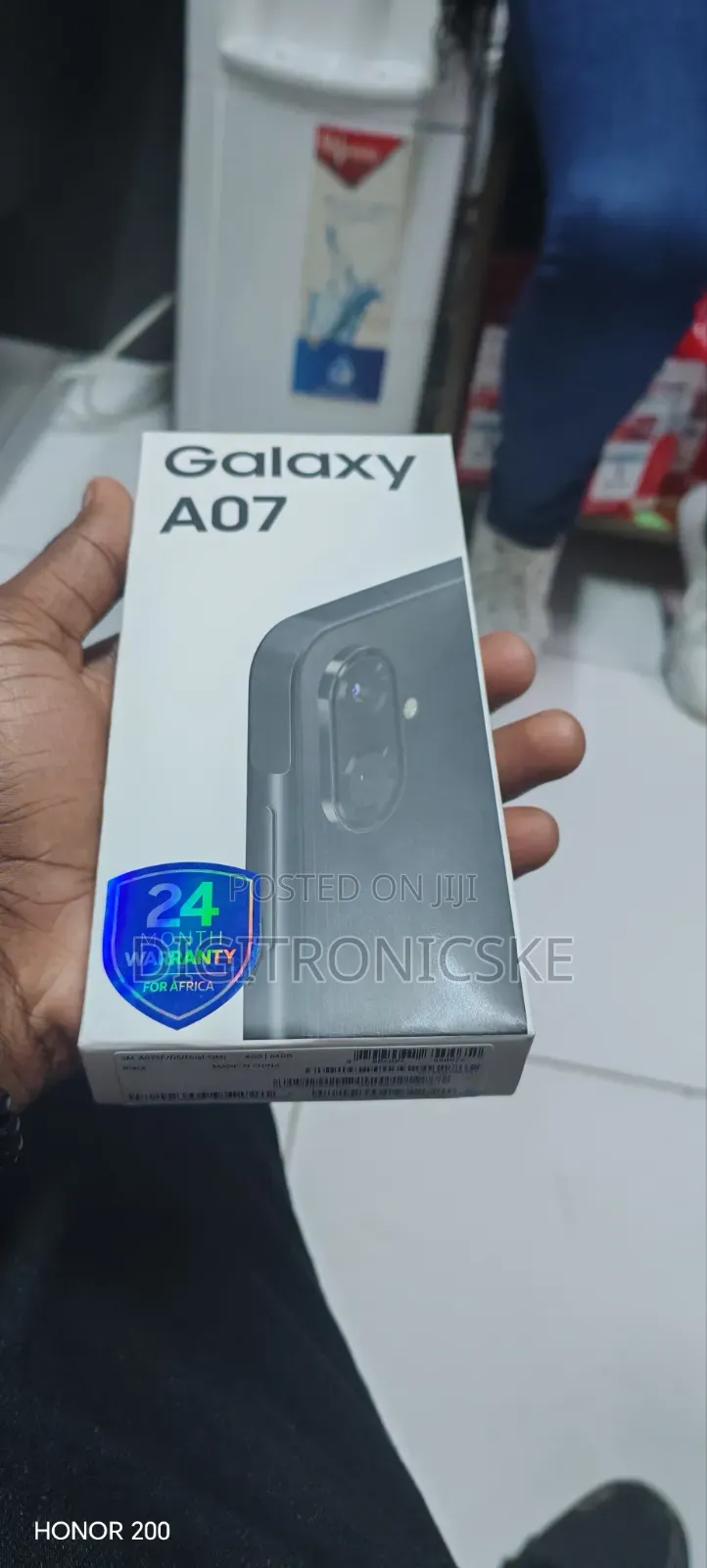 New Samsung Galaxy A07 4G 64 GB Black