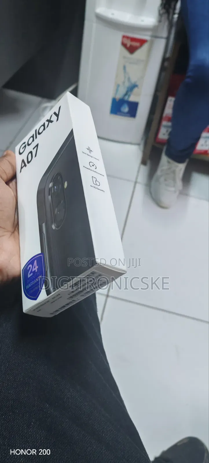 New Samsung Galaxy A07 4G 64 GB Black