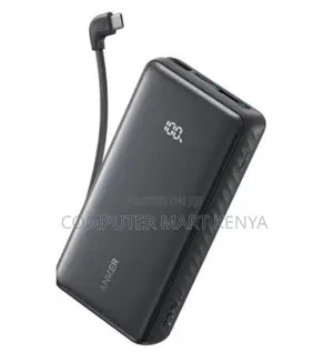 Anker Zolo Power Bank 20,000mAh (, 22.5w, Built in USB-C Cable