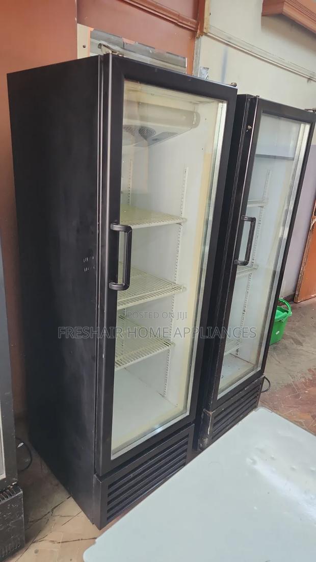 Black Working Display Fridge 300litres - thumbnail 2