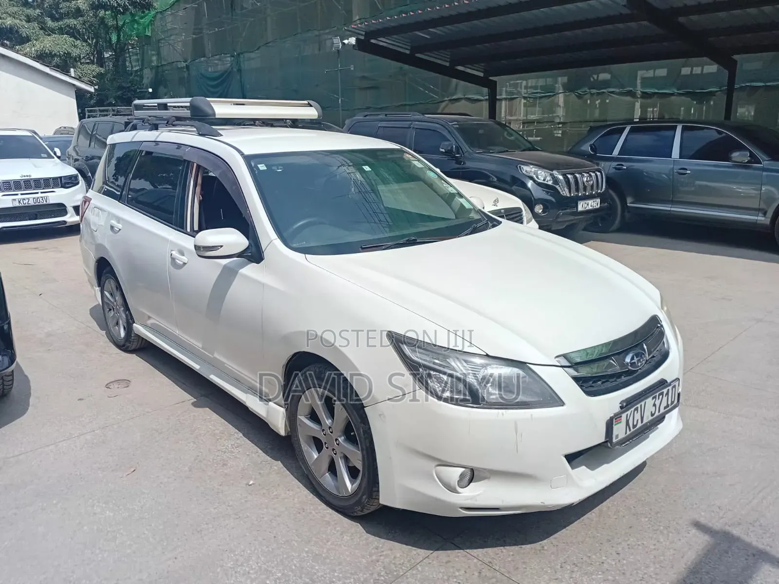 Subaru Exiga 2012 White