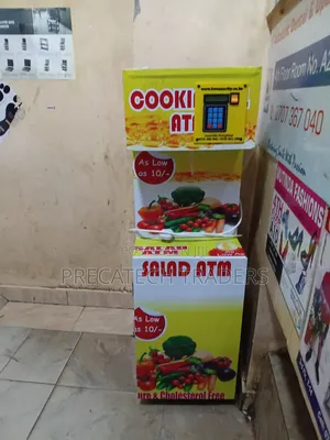 Salad Atm Digital Cooking Oil Vending Machine