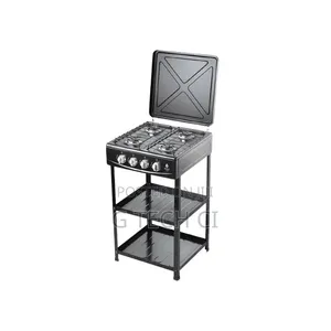 Nunix 4 Burner Full Gas Table Top Cooker With Shelves