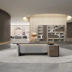 Office Desk; 1.6 Meters Executive Advanced Office Desk in L Shape