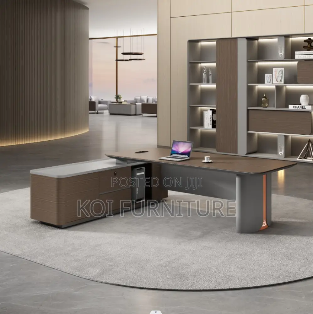 Office Desk; 1.6 Meters Executive Advanced Office Desk in L Shape