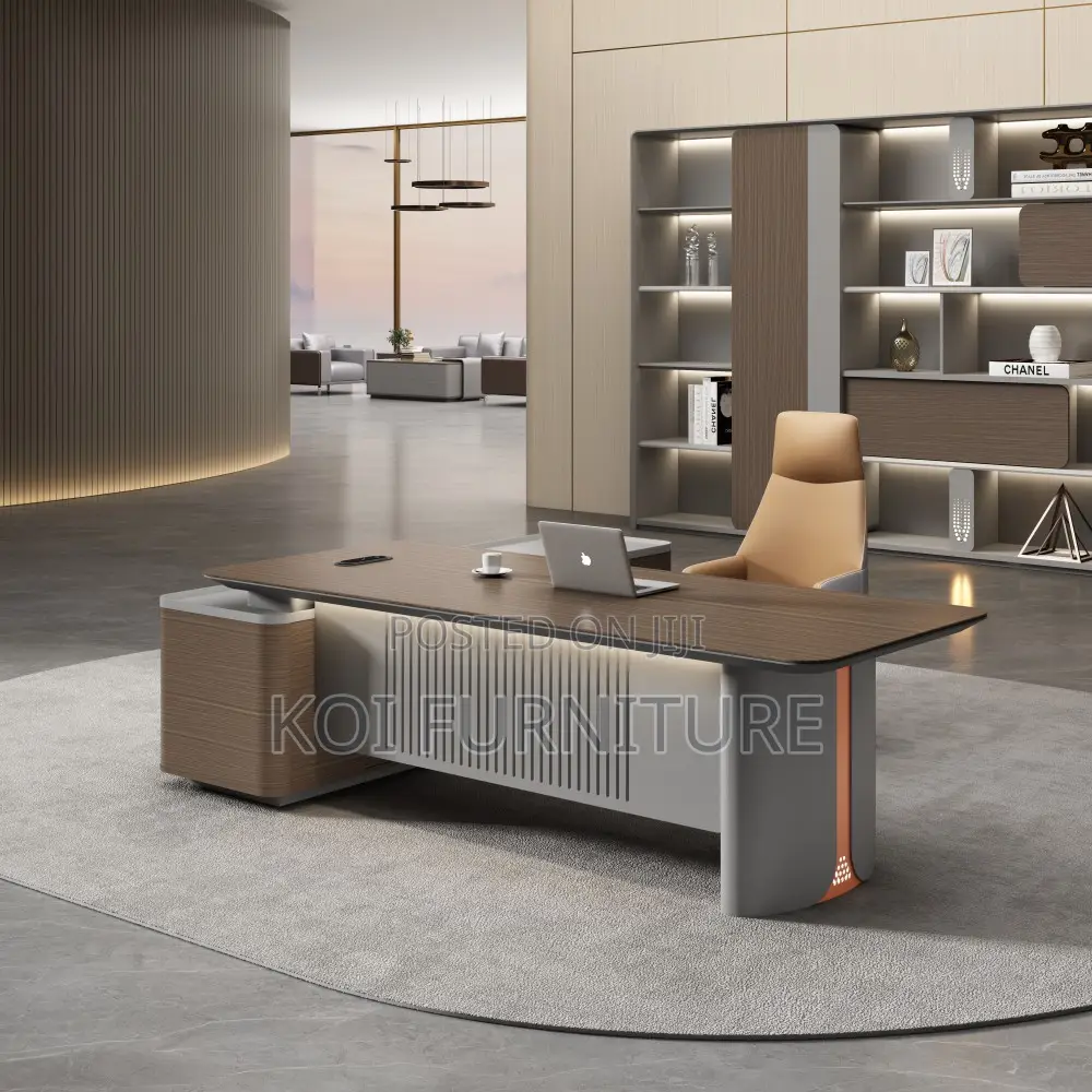 Office Desk; 1.6 Meters Executive Advanced Office Desk in L Shape