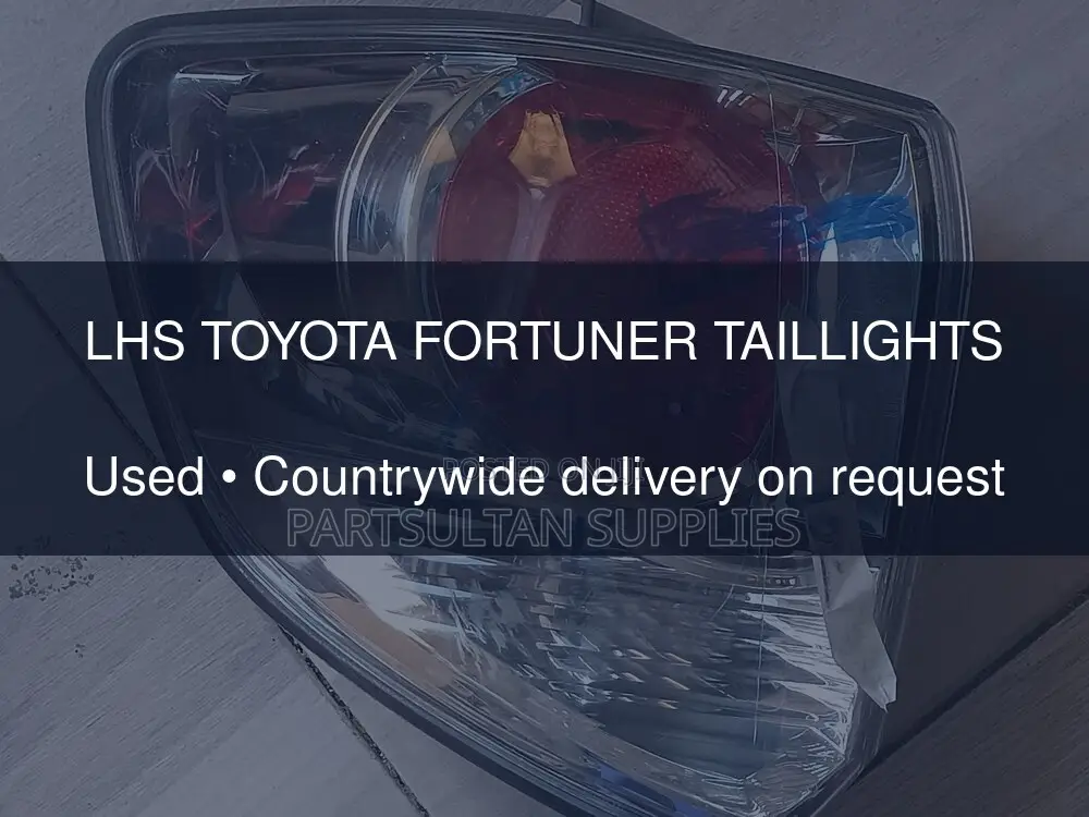 LHS Toyota Fortuner Taillights
