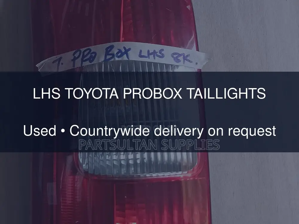 LHS Toyota Probox Taillights