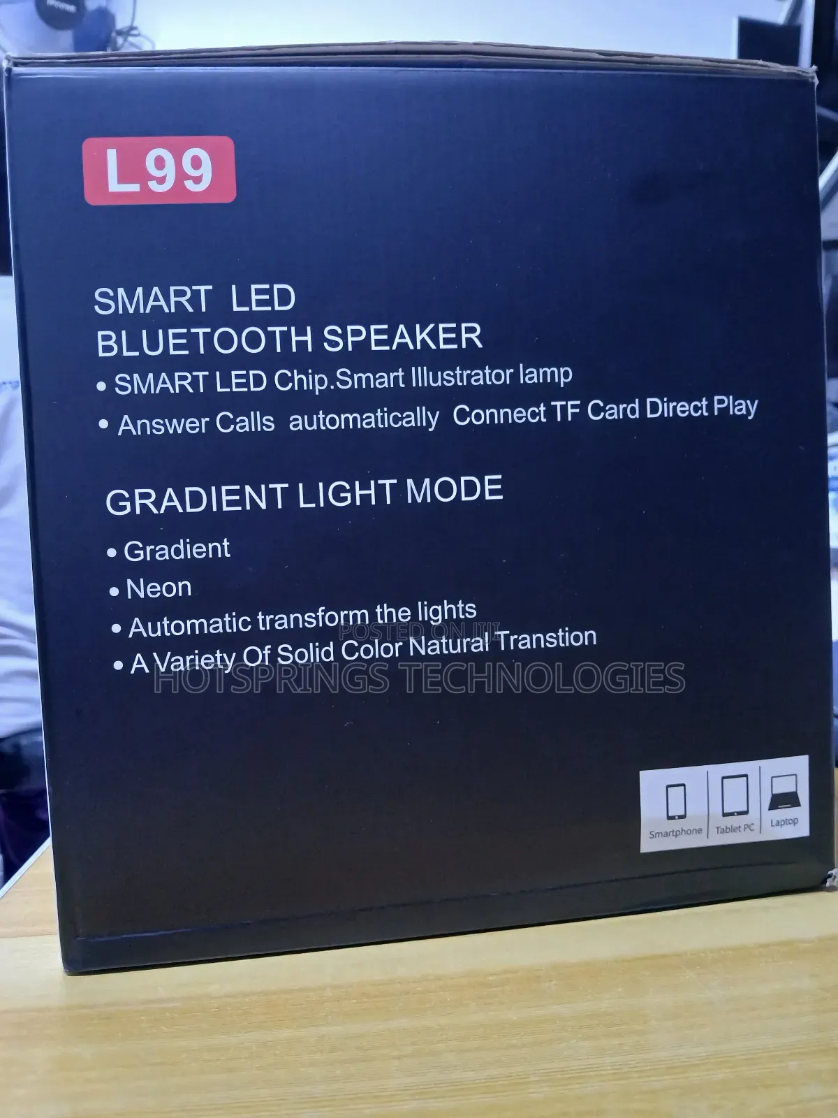 L99 Smart LED Bluetooth Speaker