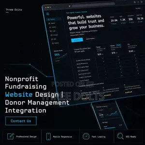 Nonprofit Fundraising Website Design | Donor Management Integration