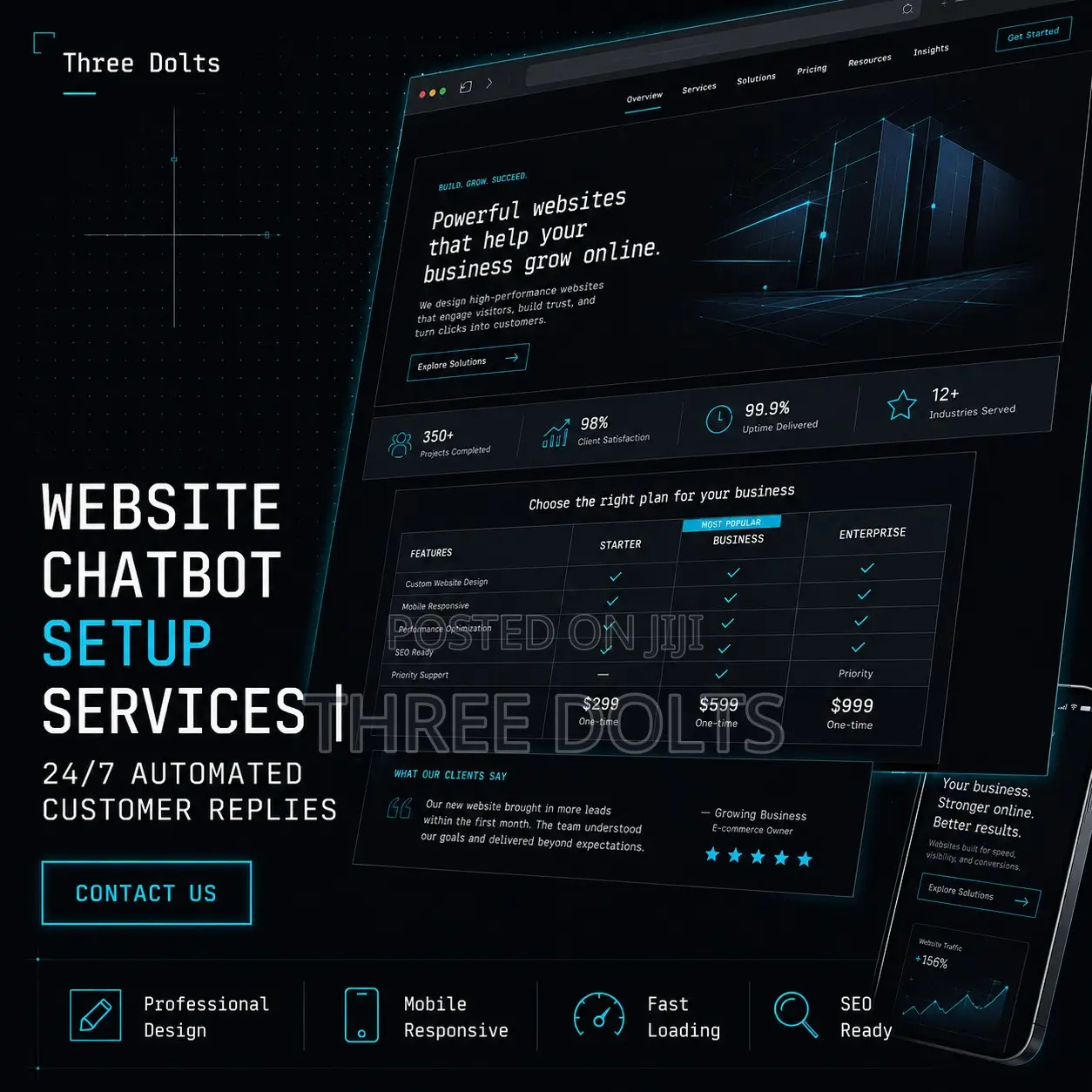 Website Chatbot Setup Services | 24/7 Automated Customer Replies