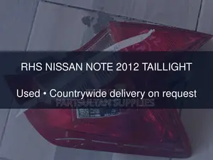 RHS Nissan Note 2012 Taillight
