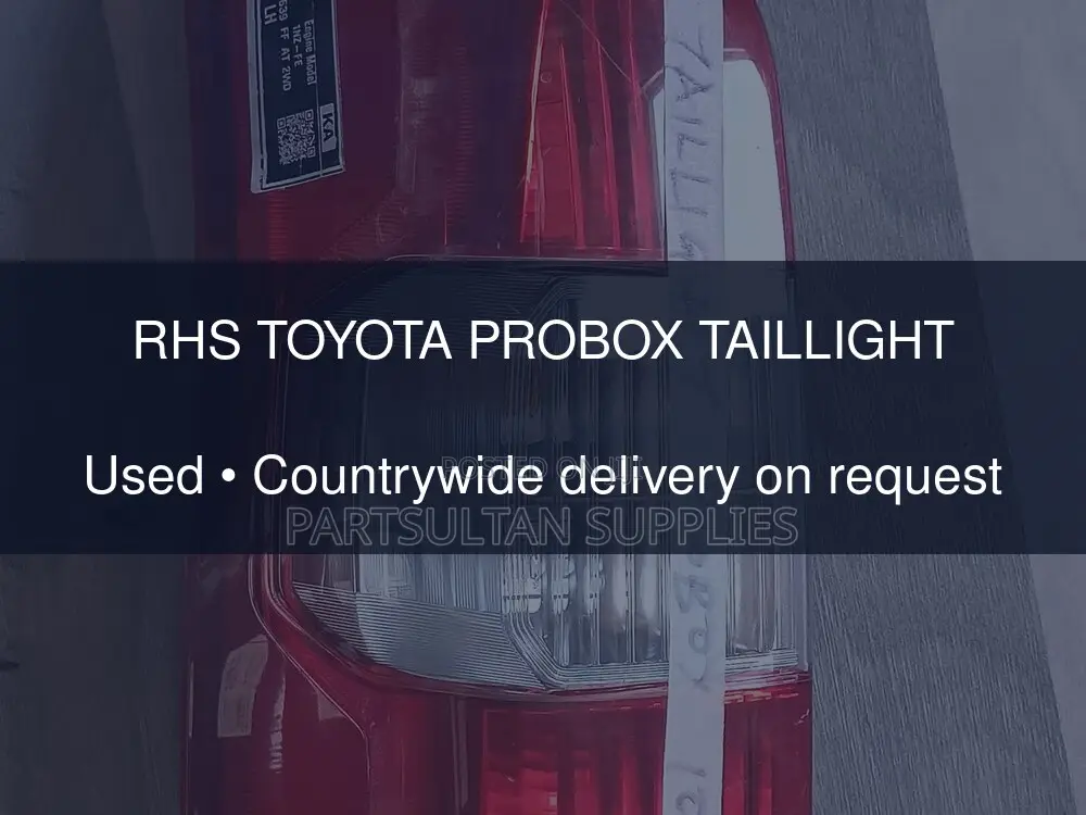 RHS Toyota Probox Taillight