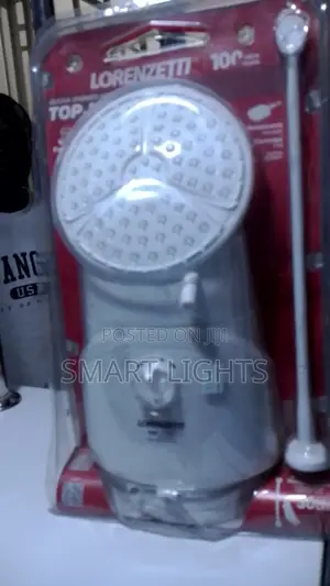 Lorenzetti Top Jet Electric Shower Head With Extension Arm