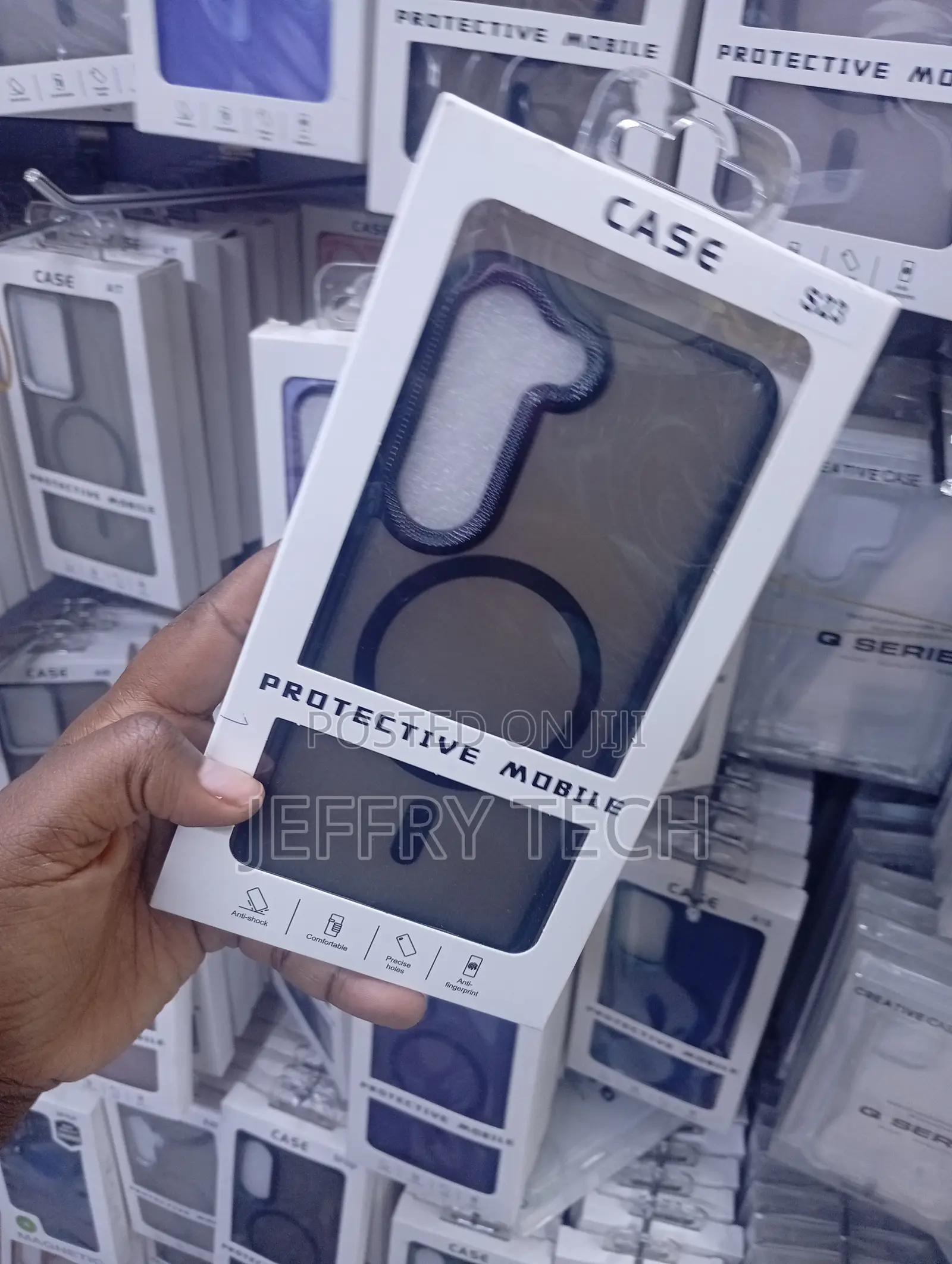 Samsung Galaxy S23 Vertical, Triple-Lens Cutout Case