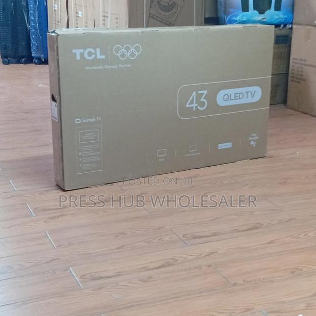 TCL 43 Inch QLED Smart TV With Google TV Voice Remote