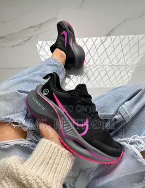 The Nike ZoomX Smiley Black-Pink Sneakers Size 37-42
