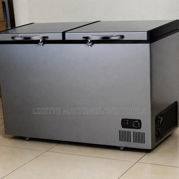 400L Premier Double Door Chest Freezer - thumbnail 2