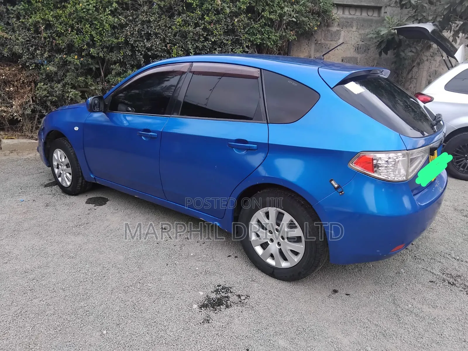 Subaru Impreza 2008 Blue