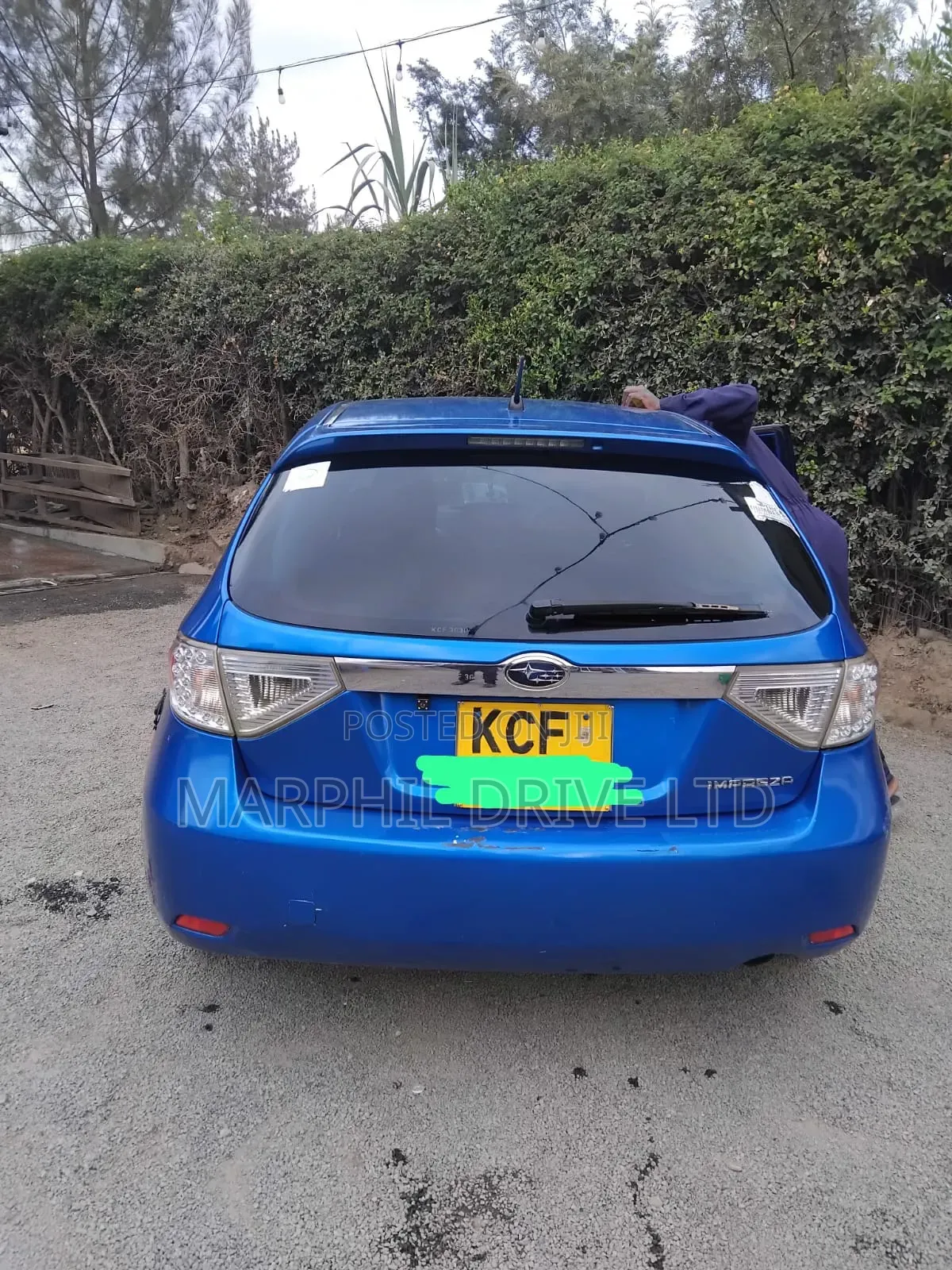 Subaru Impreza 2008 Blue