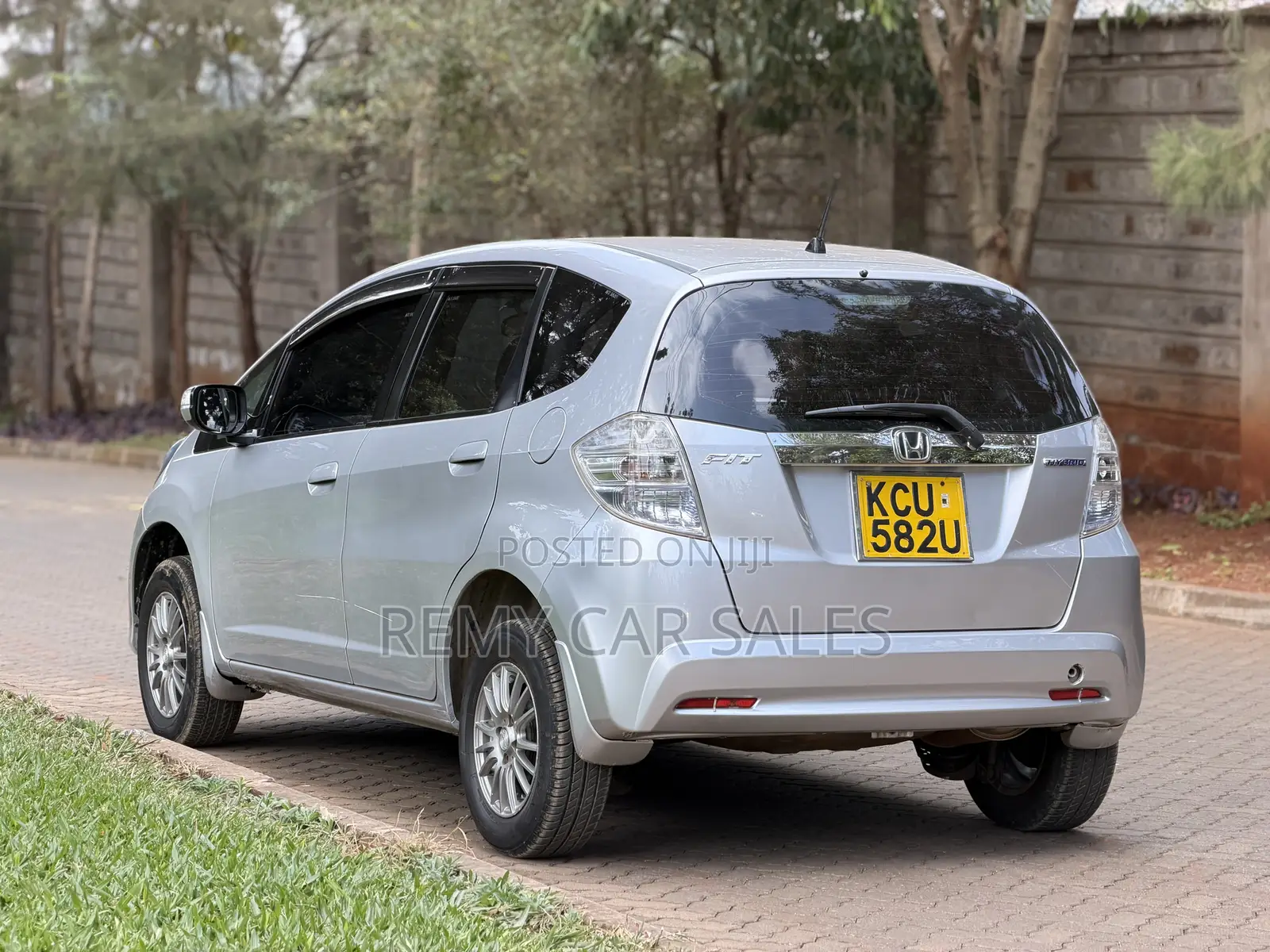 Honda Fit 2012 Silver