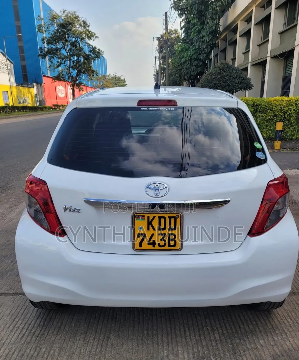 Toyota Vitz 2014 White