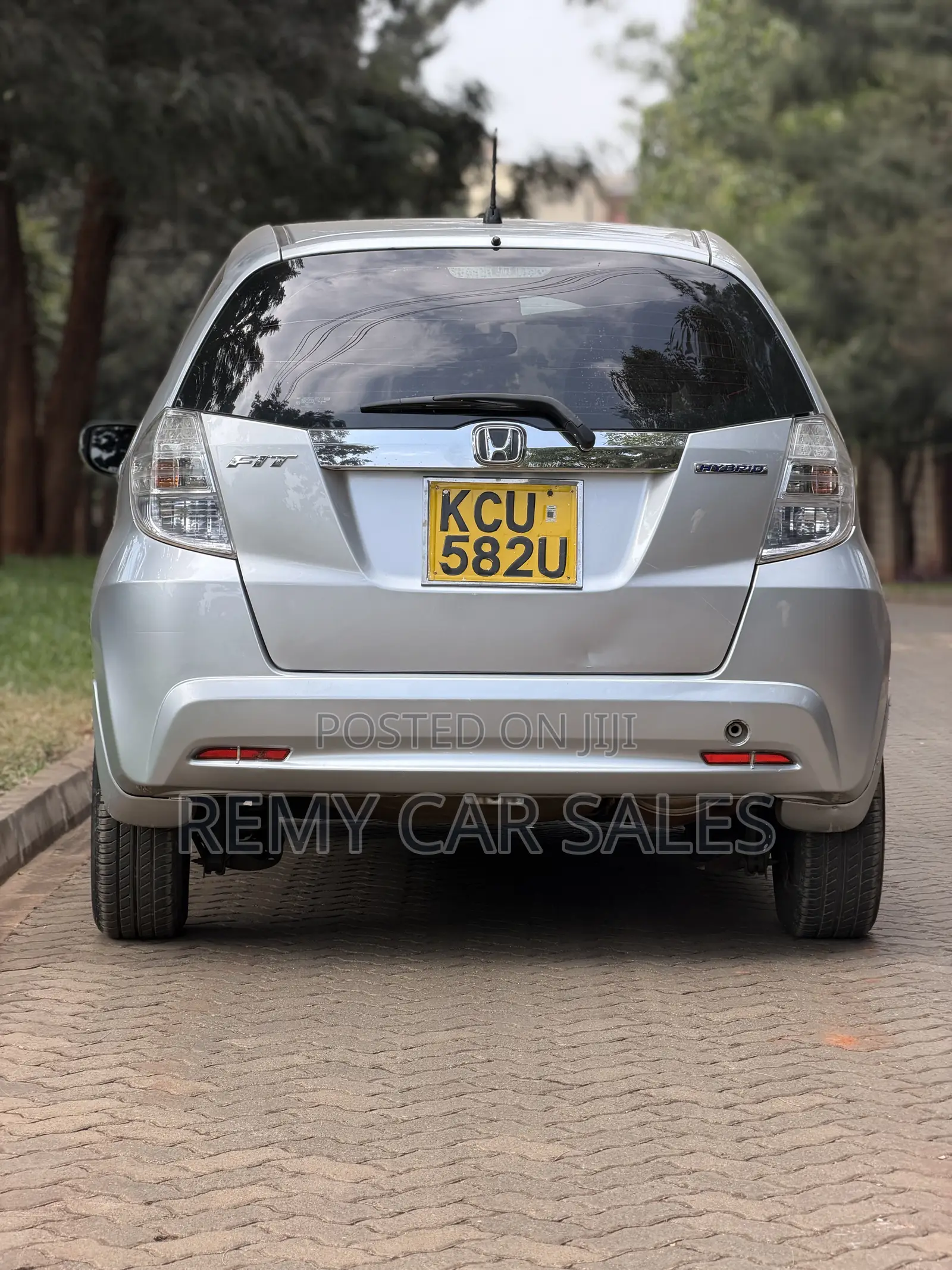 Honda Fit 2012 Silver