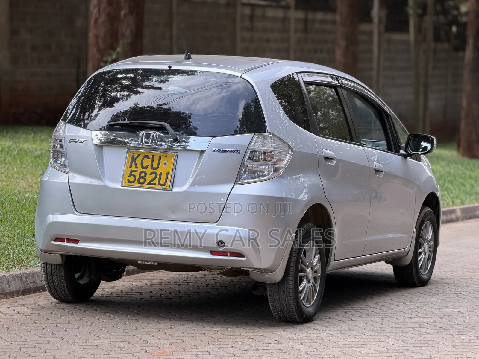 Honda Fit 2012 Silver