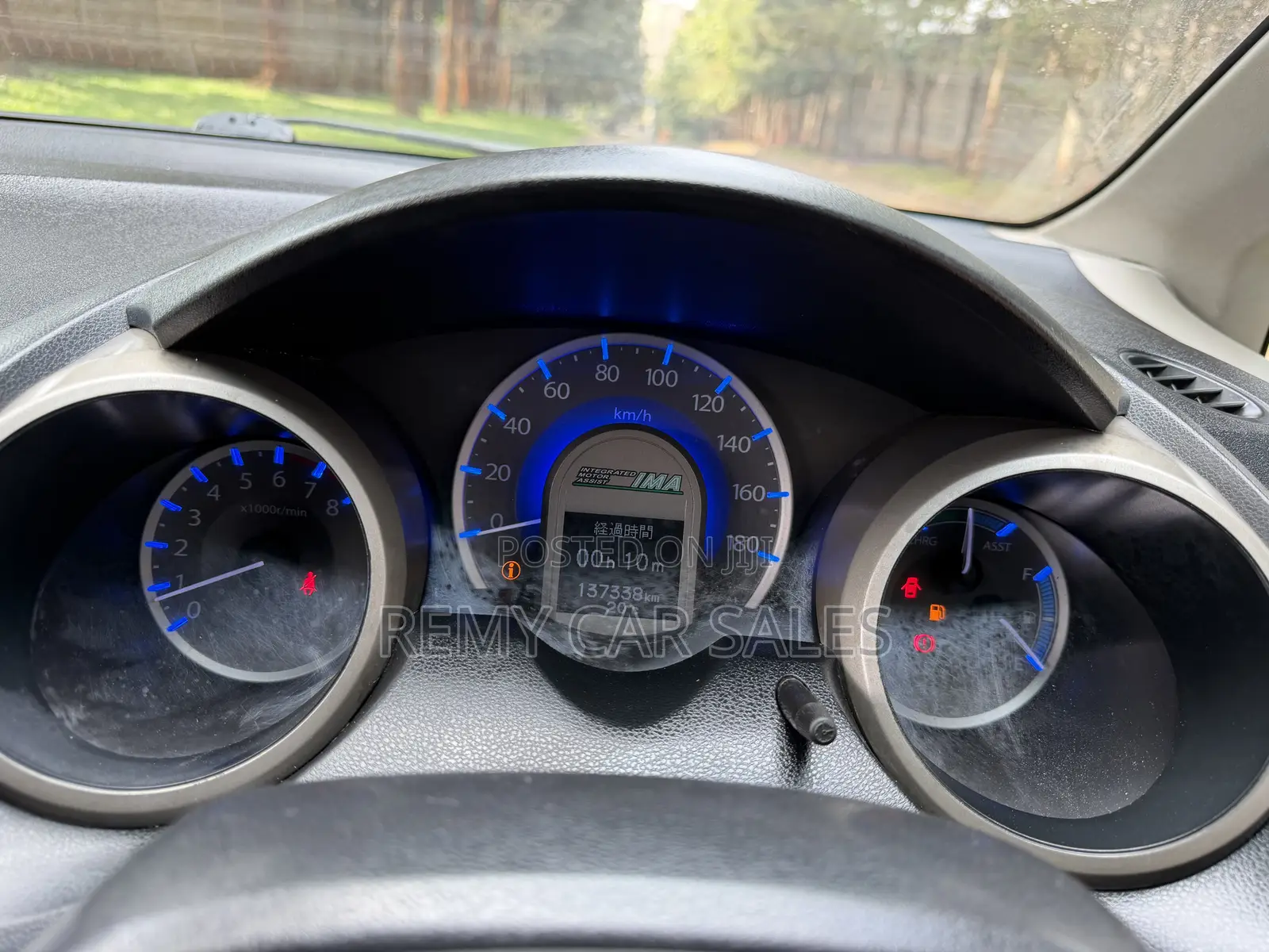 Honda Fit 2012 Silver