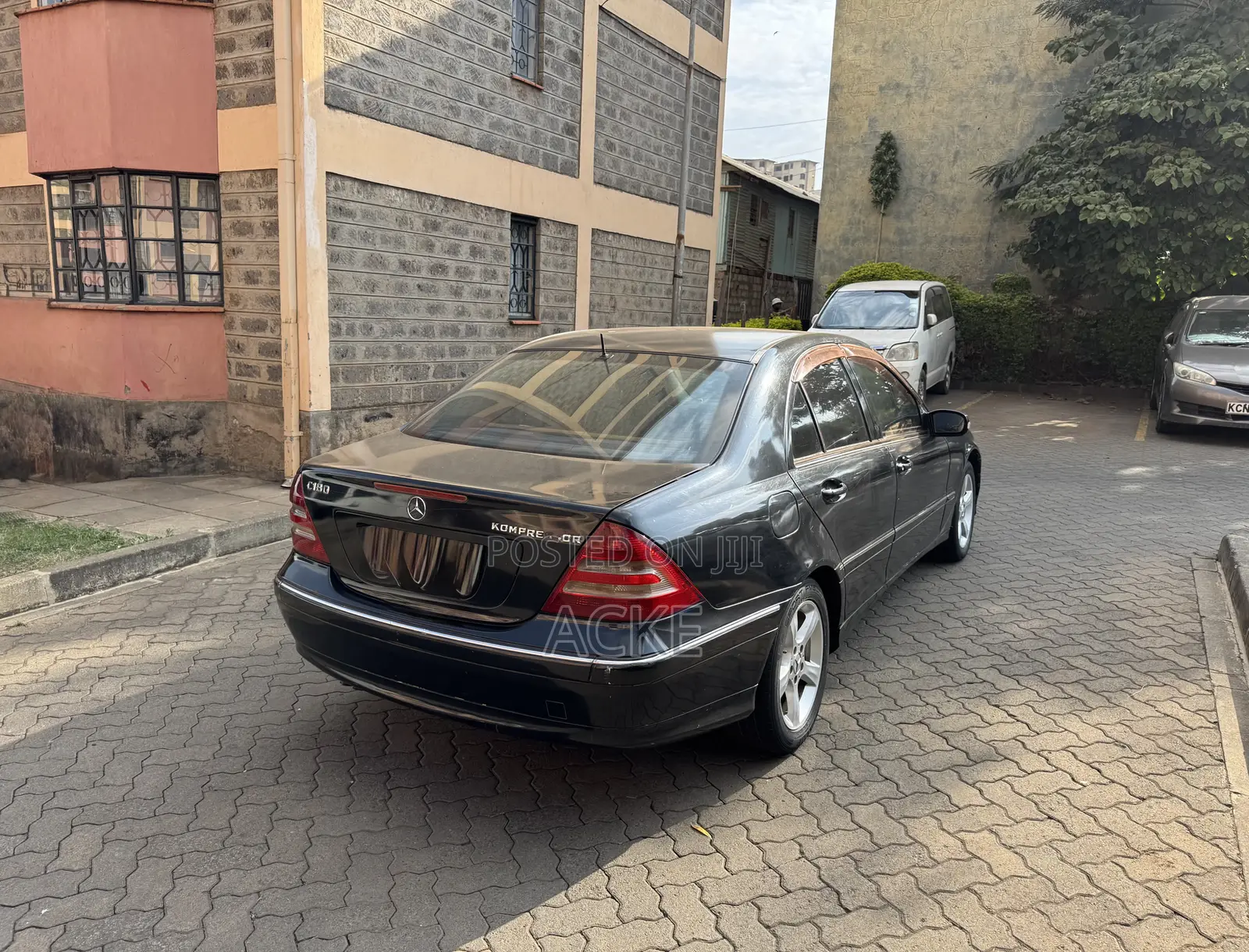 Mercedes-Benz C180 2007 Black