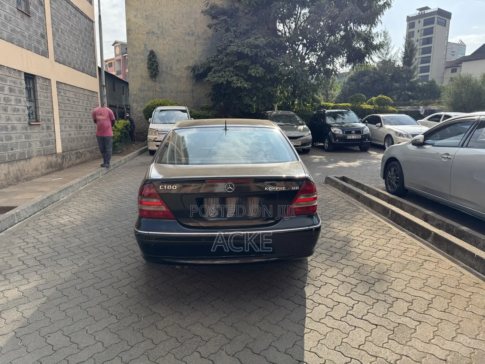 Mercedes-Benz C180 2007 Black