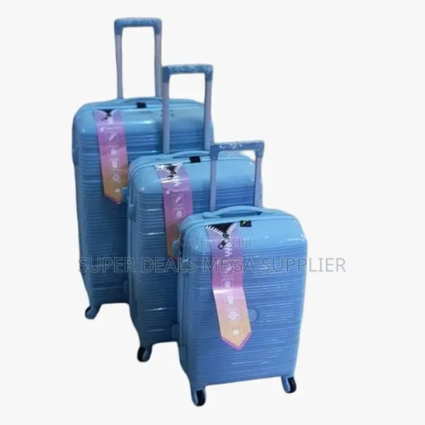 Rugged 3 in 1 Unbreakable Rubber Suitcase Briefcase Travel Bags