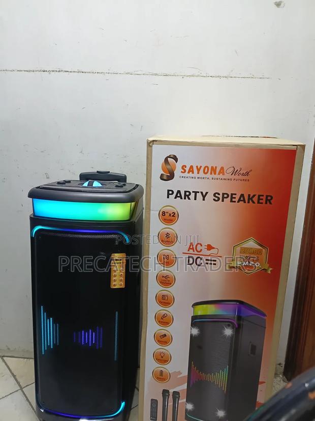 Sayona Worth Portable Bluetooth Karaoke Speaker