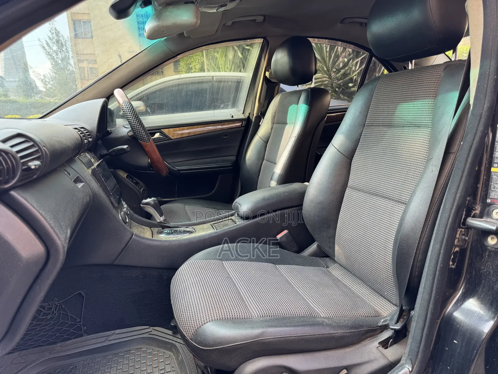 Mercedes-Benz C180 2007 Black