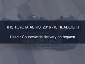 RHS Toyota Auris 2016 -18 Headlight