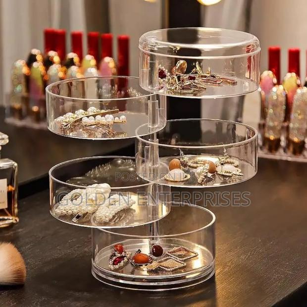 5 Layers Rotating Jewelry Holder