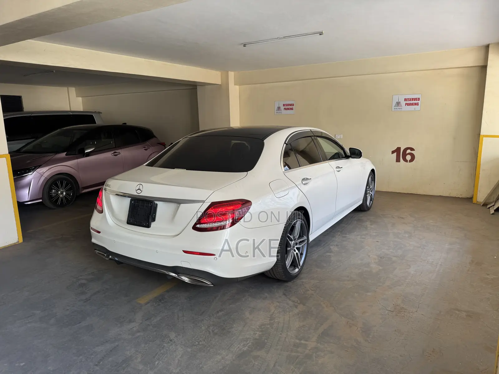 Mercedes-Benz E250 2019 White