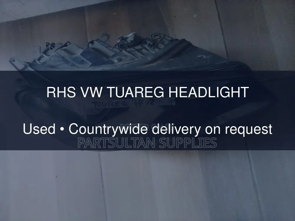 RHS Vw Tuareg Headlight